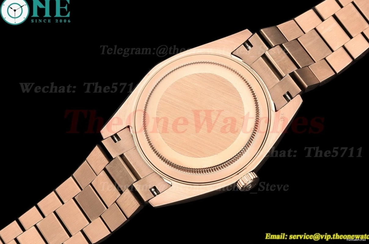 RG GDF 40mm Daydate Dial MY8215 Gold Rose RG 0205